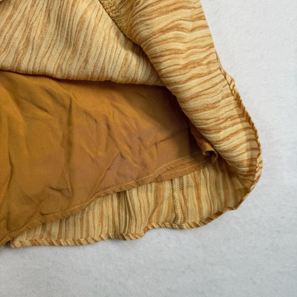 Lulus Downright Darling Striped Tiered Skirt Halter Mini Dress Womens Size L NWT - Picture 10 of 13